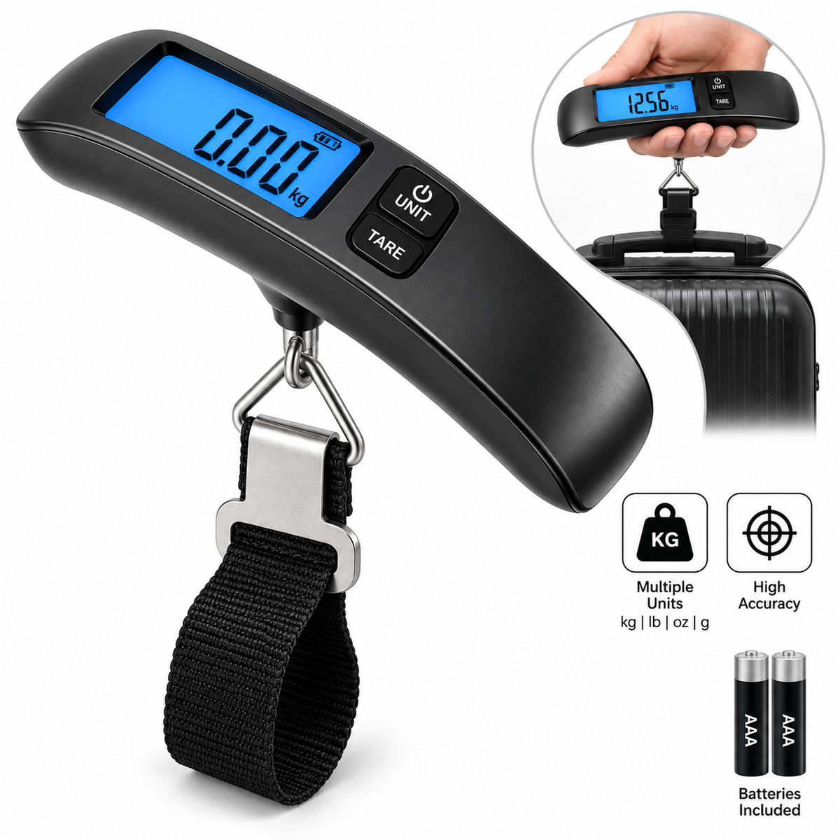 Portable Digital Luggage Scale