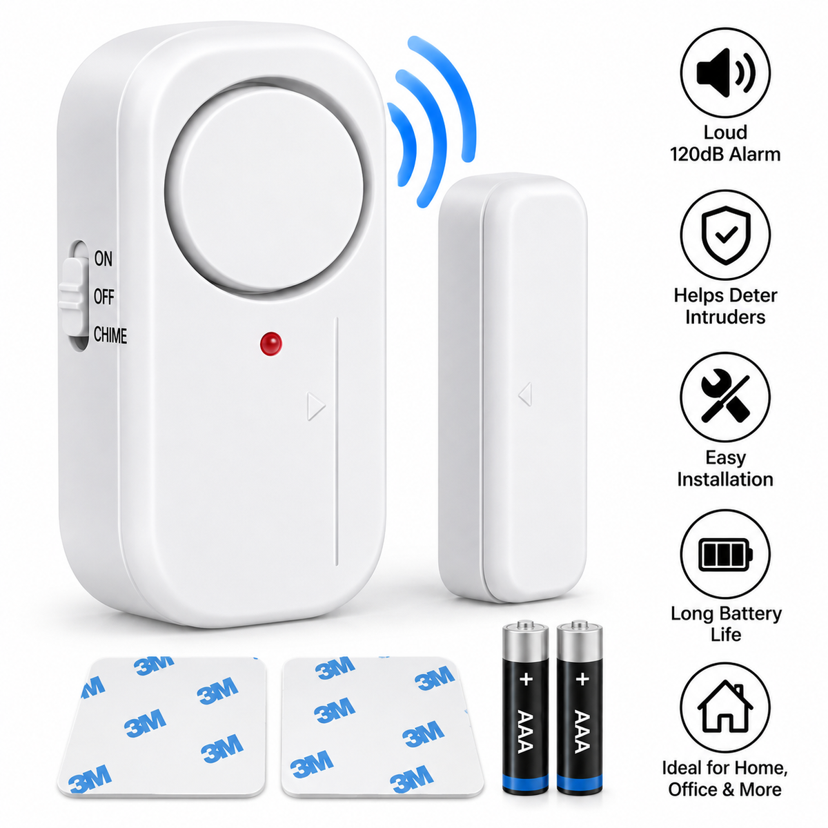 Wireless Door & Window Alarm Sensor